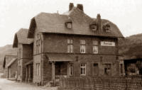 Bahnhof um 1930