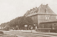Bahnhof von 1889